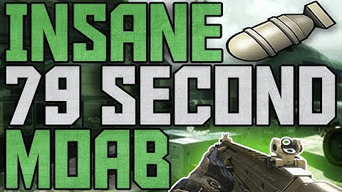 Mw3: Fast 79 Second MOAB on Terminal! (Call of Duty: Modern Warfare 3 Gameplay)