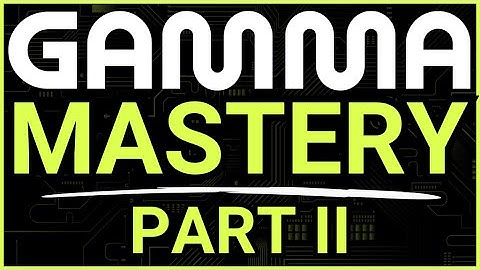 From Words to Wow: How Gamma Turns Ideas Into Visual Assets Instantly (Gamma Mastery: Part II)