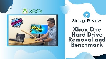 Xbox One Hard Drive Removal and Benchmark