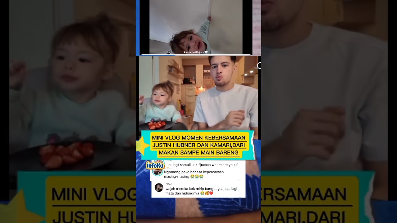 MINI VLOG MOMEN KEBERSAMAAN JUSTIN HUBNER DAN KAMARI,DARI MAKAN SAMPE MAIN BARENG 