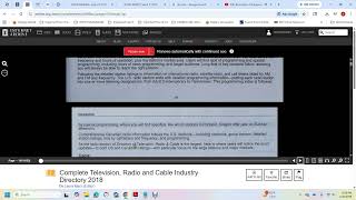 TELEVISION AND RADIO DIRECTORY AND FCC RULES PART 1