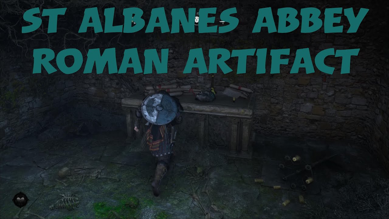 Assassin's Creed Valhalla St. Albanes Abbey Roman Artifact YouTube