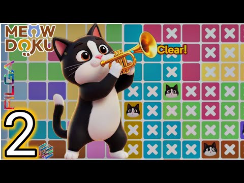 【Meowdoku!】レベル16〜36攻略｜確定マスの絞り込みと盤面整理の手順