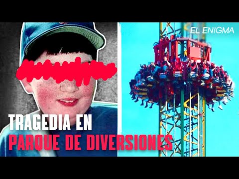 Dos niños fueron a un parque de diversiones y tuvieron una tragedia en caída libre