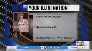 Kasparas Jakucionis signs with Illinois by WCIA News 32 views 4 hours ago 21 seconds