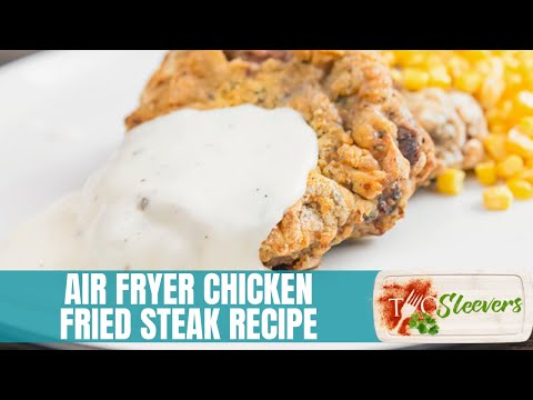 air-fryer-chicken-fried-steak-with-gravy-recipe