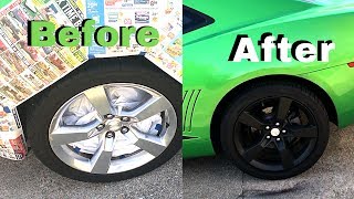 Plasti Dip Rims Camaro