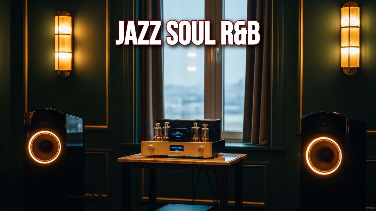 Late Night Smooth Jazz & Soul R&B – Cozy Instrumental for Deep Relaxation
