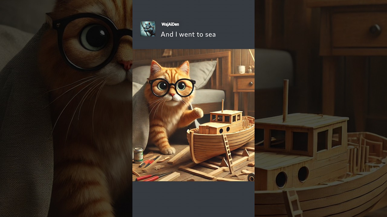 There Once Was A Cat 😺 (Ai Edit)  