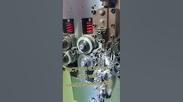 WECOIL 5 Axis HCT-512 to setup a 0.85mm Compression Spring, max to 1.2mm Welcome for inquiry