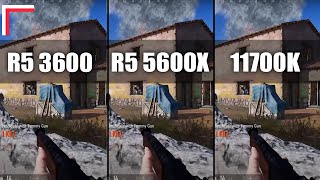 AMD Ryzen 5 3600 vs AMD Ryzen 5 5600X vs Intel i7-11700K — Test in 10 Games! [1080p, 1440p]