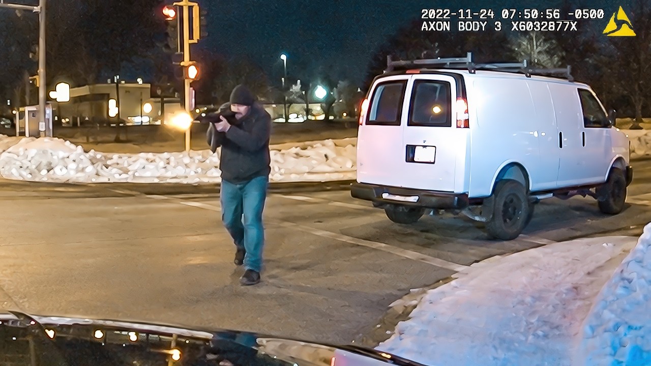 Gunman Breaks Into School After Shooting Cops at Traffic Stop