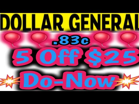 7/1-7/4/2025 Dollar General Weekday Deals! #5off25 #dollargeneral