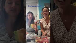 Teacher lunch with Jenn and Mel