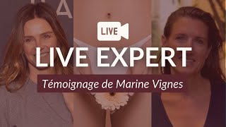 Live @miye_care sans tabous avec Marine Vignes