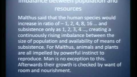 Mod-01 Lec-25 Population Theories