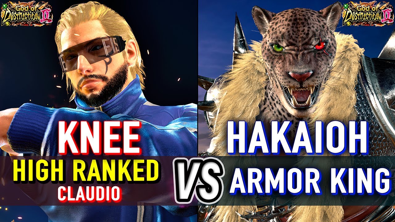T8 🔥 KNEE (Claudio) vs HAKAIOH (Armor King) 🔥 Tekken 8 High Level Gameplay