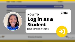 How to Log as a Student (sous-titres en français)