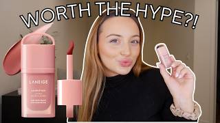 I Tried the Viral Laneige Juice Pop Lip Oil Stain (Honest Review + Try On)