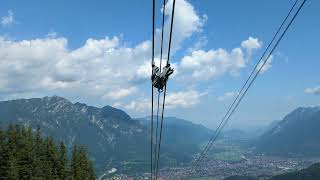 Fahrt zum Osterfelderkopf 2033 m