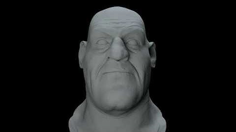 3D Character Wrinkle Map Test