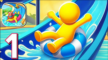 My Aquapark : Run Race! Gameplay Walk-through Solutions part 1