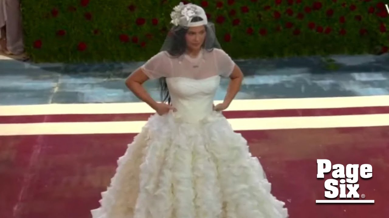 Kylie Jenner wears Off-White wedding gown on Met Gala 2022 red carpet | Page Six Celebrity News