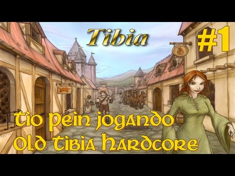 Tio Pein jogando OldTibia Hardcore #1