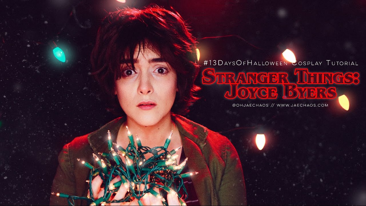 Stranger Things Joyce Byers Cosplay Halloween Tutorial 13