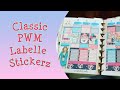 Vertical PWM, sticker kit, happy planner