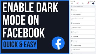 How to Enable Dark Mode on Facebook App (2023) screenshot 5