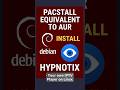 #Pacstall alternative of Aur #hypnotix_ip_tv install uninstall in parrot os debian #hypnotix