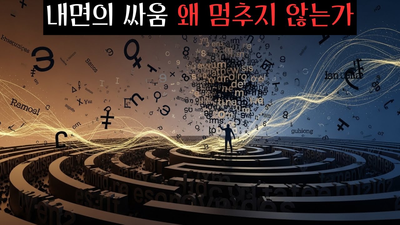 당신이 늘 마음속으로 싸우는 이유