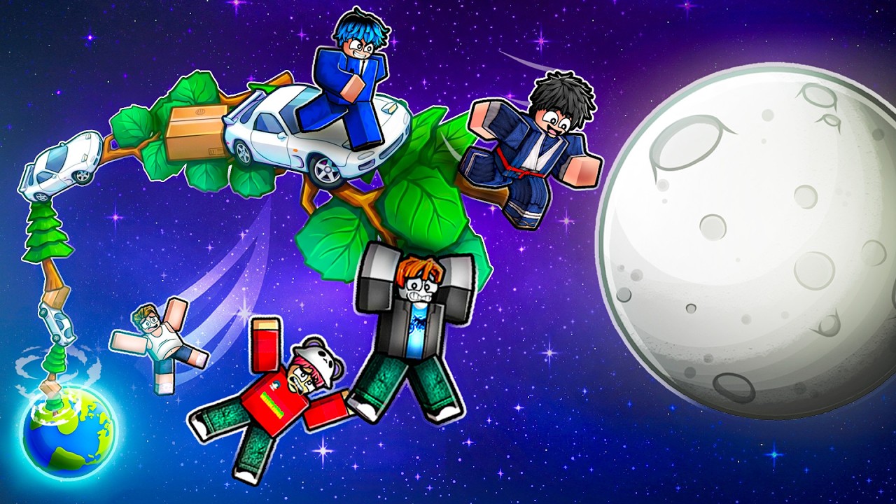 Can 5 IDIOTS Build To The Moon?