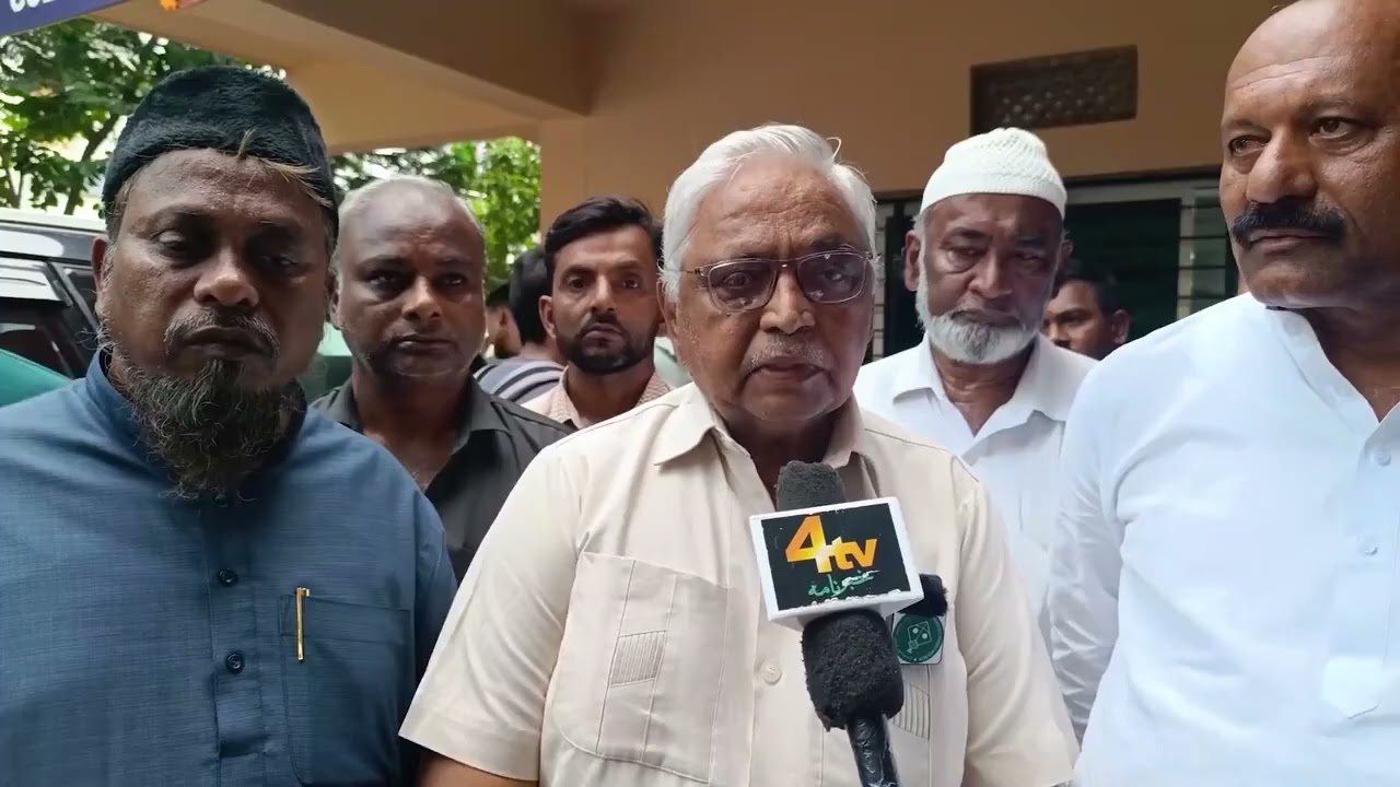 Delegation of AIMIM MLA’s met Collector & RDO Hyderabad to discuss Musi River Survey