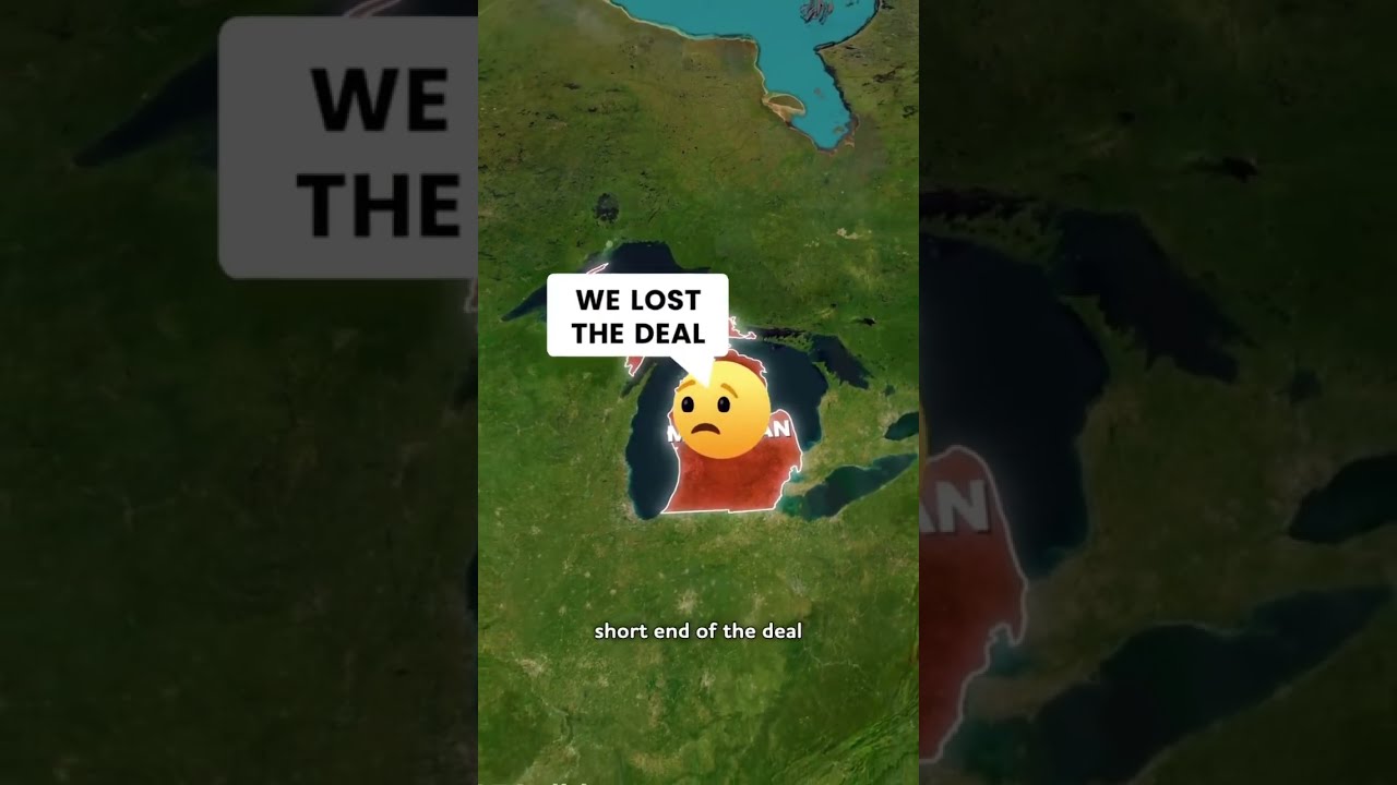 Why Michigan Owns Land Inside Wisconsin Education Shorts Geography Usa World