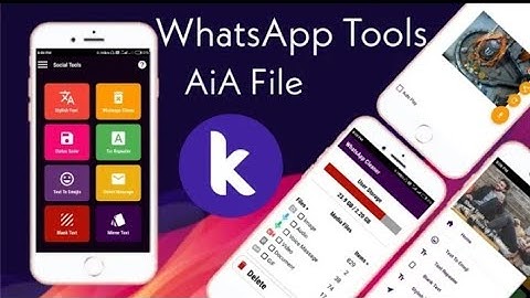 All In One Tool Of Whatsapp Aia File || Kodular Best UI UX || Admob Ads || Earn Per Day 198$ ||