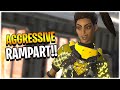 Rampart can be used as an AGGRESSIVE Legend just as much as defensive.. (Apex Legends Season 8)