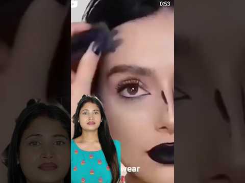 Kajal Contouring Hack😱#shorts #ytshorts #ytshortsindia #hack #tiktok #viral #viralvideo