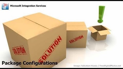 SSIS - Package Configurations