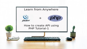 How to create an API using PHP Tutorial-1