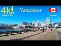 North vancouver walk 4k the main street to seabus relaxing and vibrant canada walking tour u.