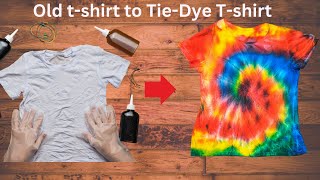 TieDye Tshirt.#diy #diyprojects