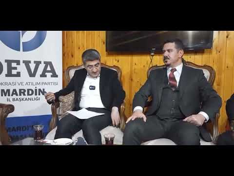 DEVA PARTİSİ GENEL BAŞKAN YARDIMCISI MEHMET EMİN EKMEN MARDİN'DE KONUŞTU