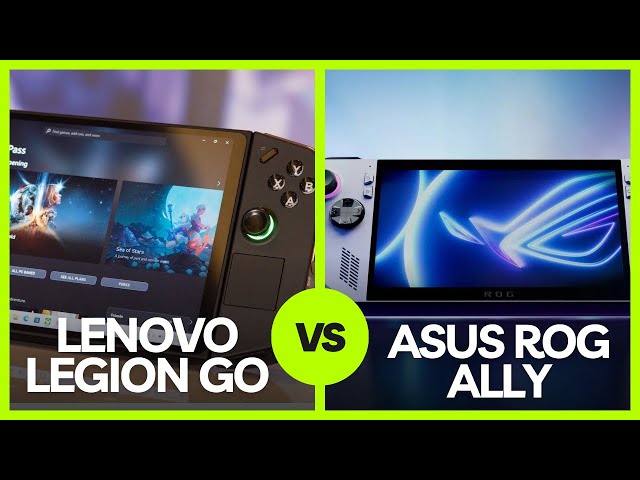 Asus ROG Ally Z1 Extreme Vs. Lenovo Legion Go: Handheld Showdown