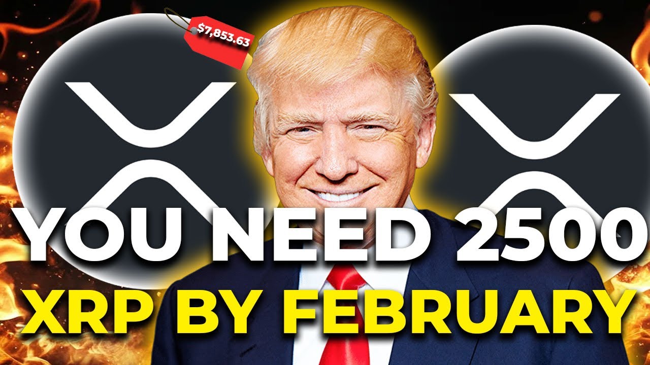 YOU NEED 2500 XRP GOING INTO FEBRUARY 2025! ($10,424.18 PRICE REVEALED)