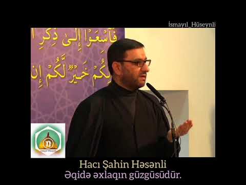 Hacı Şahin Həsənli - Əqidə əxlaqın göstəricisidir. (Vədolunmuş) 2019.