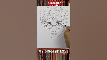 Harry Potter Easy Drawing🫶🏻 #shorts #harrypotter #drawing