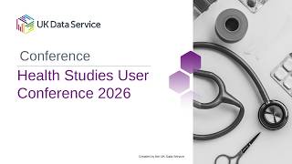 Full Health Studies User Conference 2026: Keynote presentation Guide