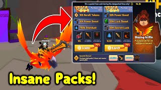 Bought These Pack And its so Op!! - Sword Fighters Simulator